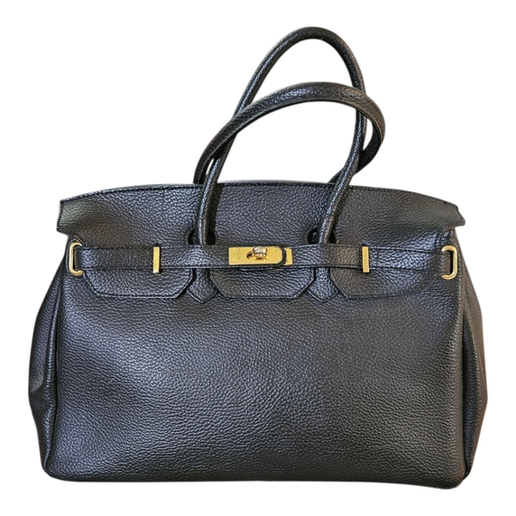 unbranded Handbags - Genuine Leather Handbag Made In Italy